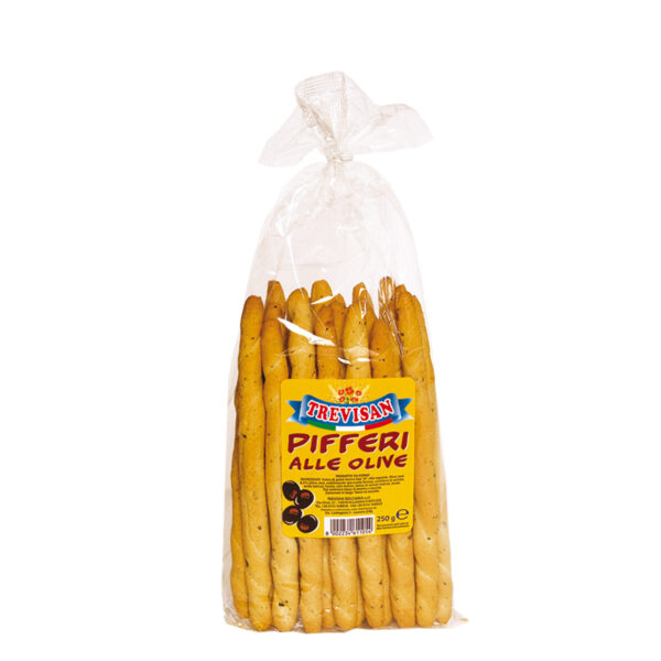 GRISSINI PIFFERI ALLE OLIVE  GR 250
