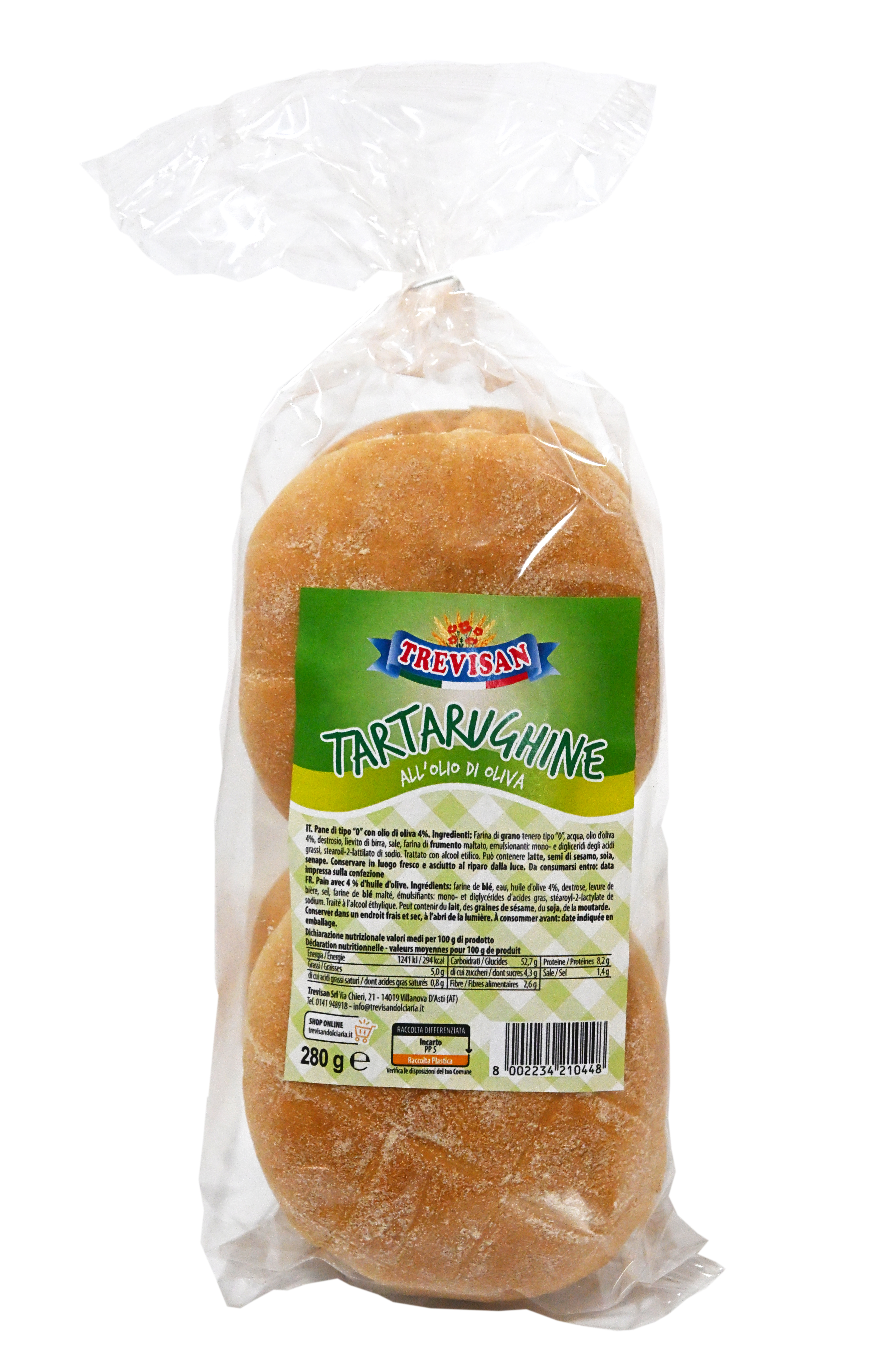 Tartarughine con Olio di Oliva g 280